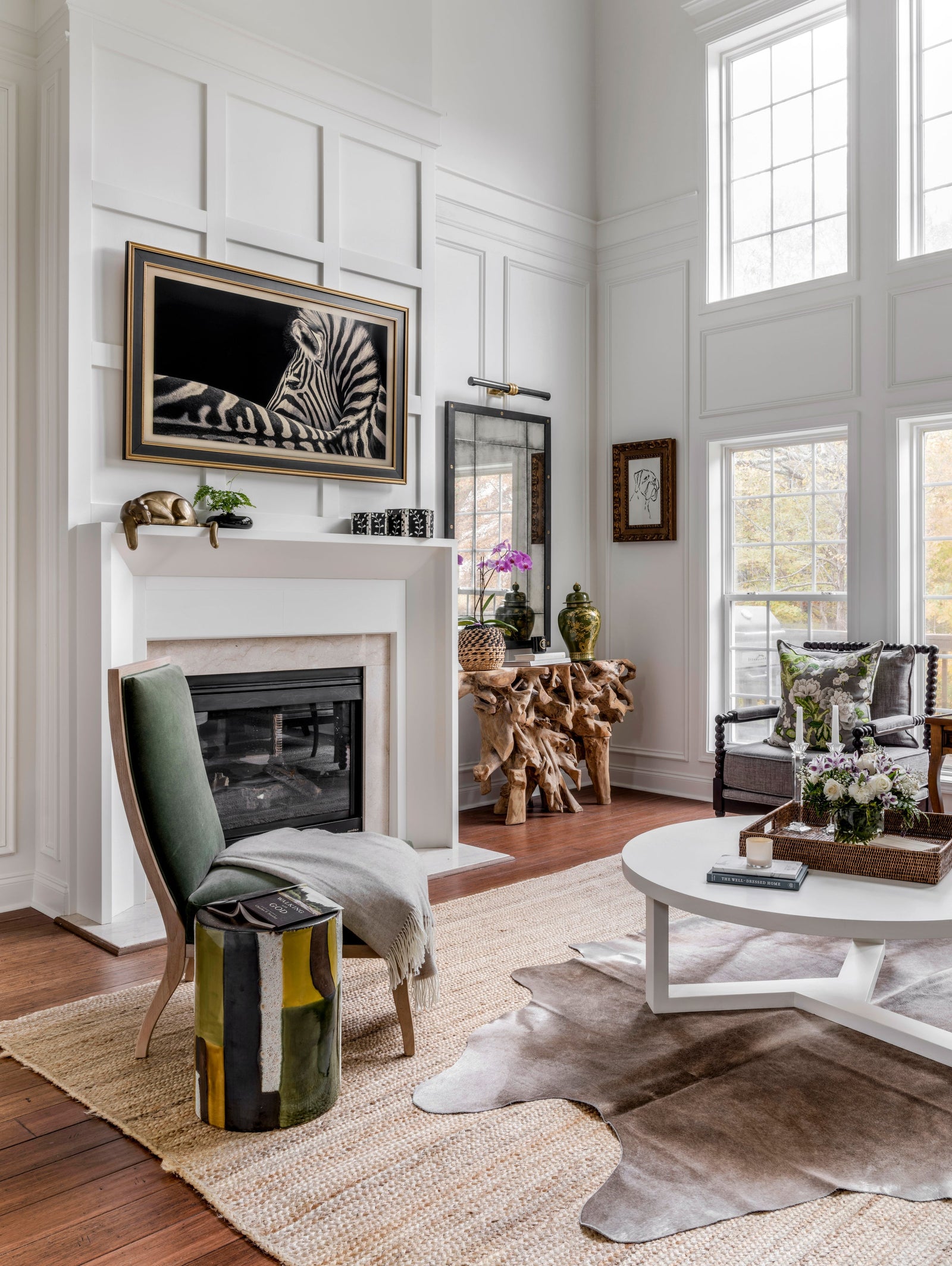 Baruch Picture Light — a Hudson Valley picture light for gallery walls and reading nooks at Laurie Yapp Home.