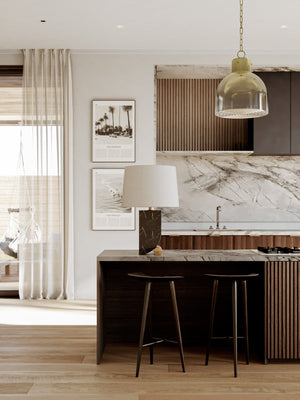 Yellowstone Table Lamp - Lifestyle [PTL1124-PBR]