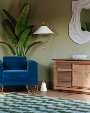 Bianca Floor Lamp - Lifestyle [HL930401-AGB]