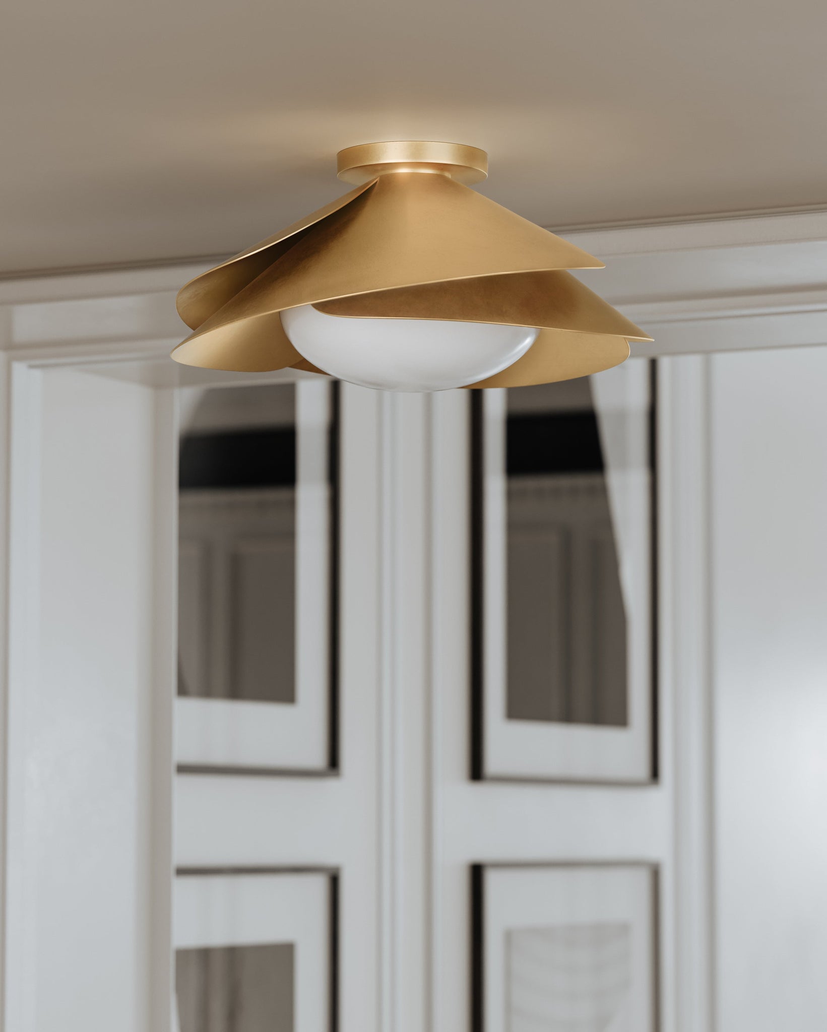 Brookhaven Flush Mount 15.25" - Lifestyle [7215-VGL]