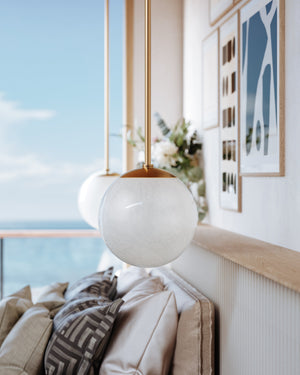 Burlington Pendant 12" - Lifestyle [1313-AGB]