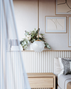 Burlington Pendant 12" - Lifestyle [1313-AGB]