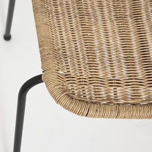 Calabria Stackable Dining Chair - Natural