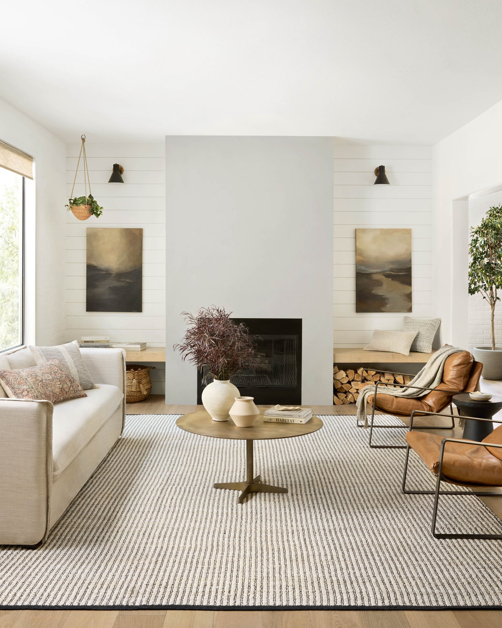 Colton Ivory / Black — a Loloi rug at Laurie Yapp Home.