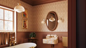 Vida Wall Sconce - Lifestyle [H1130101-PBR]