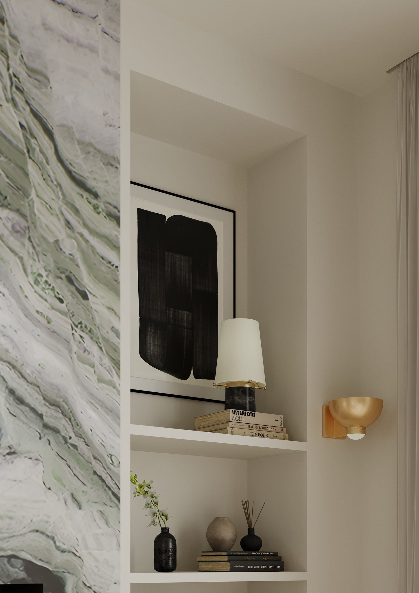 Central Valley Rechargeable Table Lamp - Lifestyle [L4751-AGB]