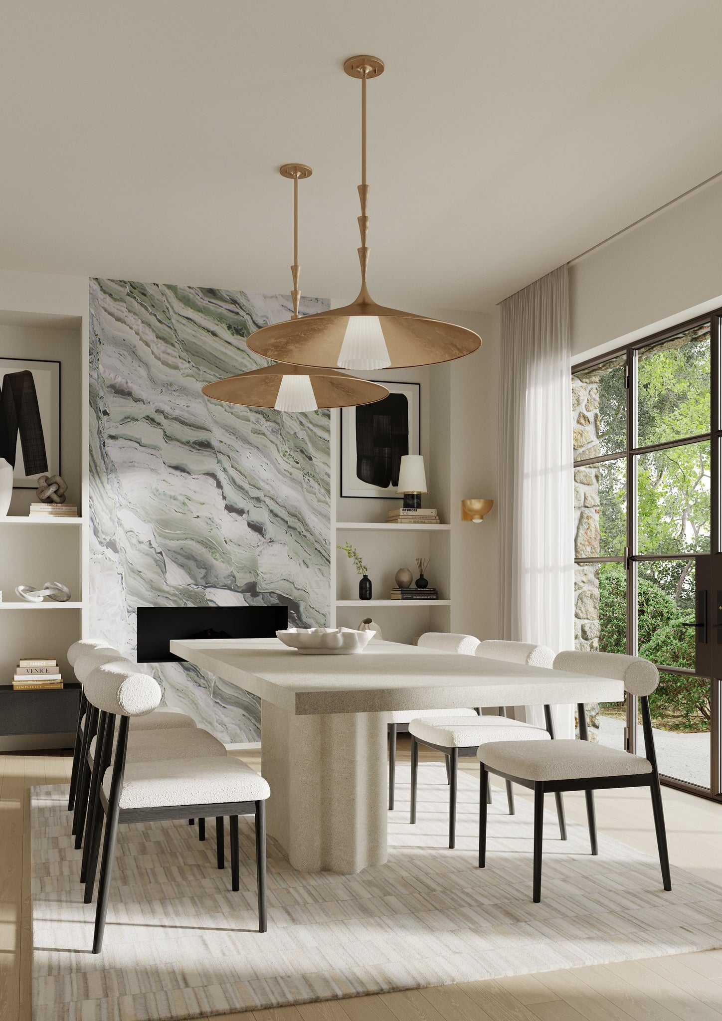 Vails Gate Pendant 34" - Lifestyle [4534-VGL]