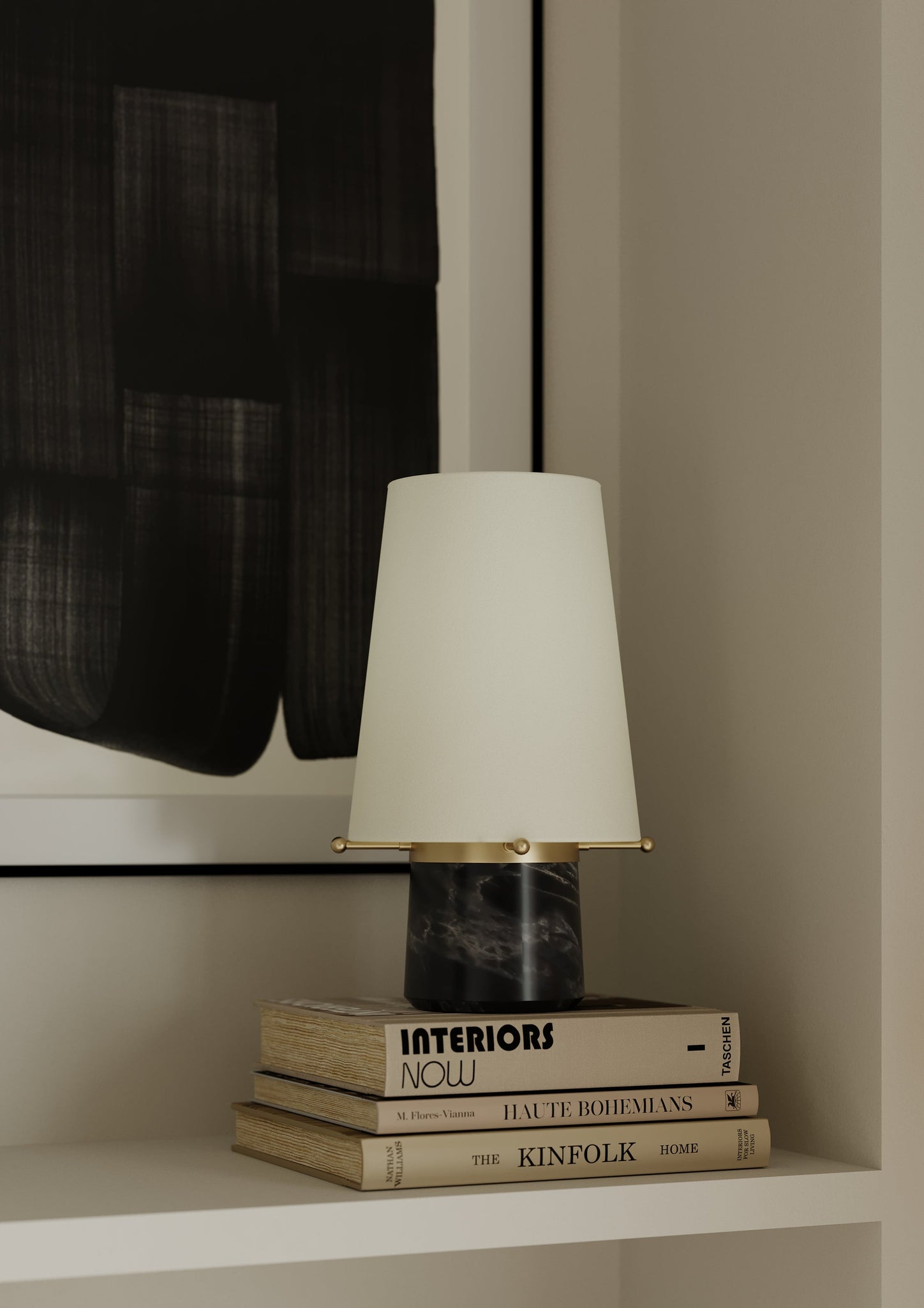 Central Valley Rechargeable Table Lamp - Lifestyle [L4751-AGB]