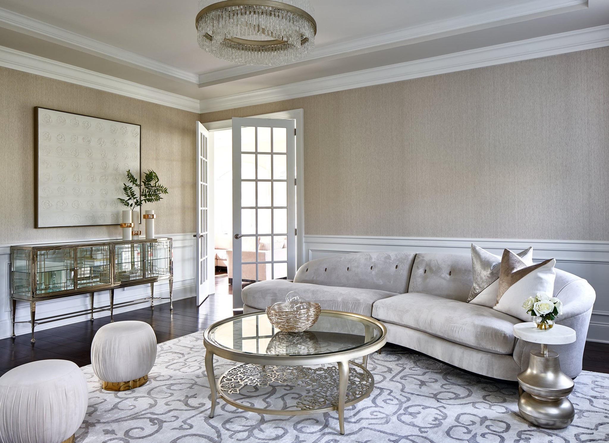 Chime Chandelier 36.5" - Lifestyle [204-48] House of Style Design, photo Marco Ricca