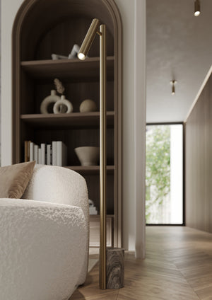 Circleville Floor Lamp - Lifestyle [L9054-AGB]