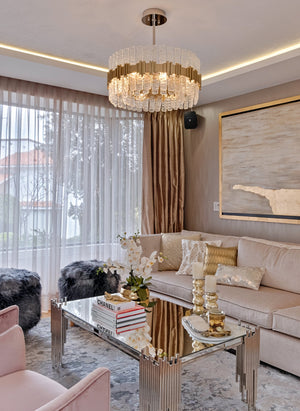 Ciro Chandelier - Lifestyle [256-48-WSL] design Gianfranco Sambuci, photo Sergio Mendoza Hochmann, home Sara Corrales