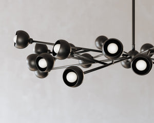 Colt Chandelier 54.5" - Lifestyle [F7424-SBK]
