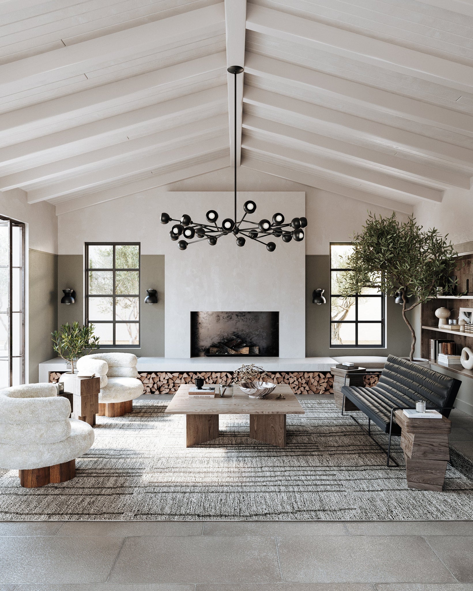 Colt Chandelier 54.5" - Lifestyle [F7424-SBK]