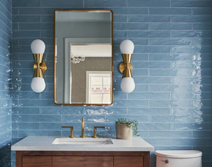 Cora Wall Sconce 5" x 19" - Lifestyle [H101102-AGB]