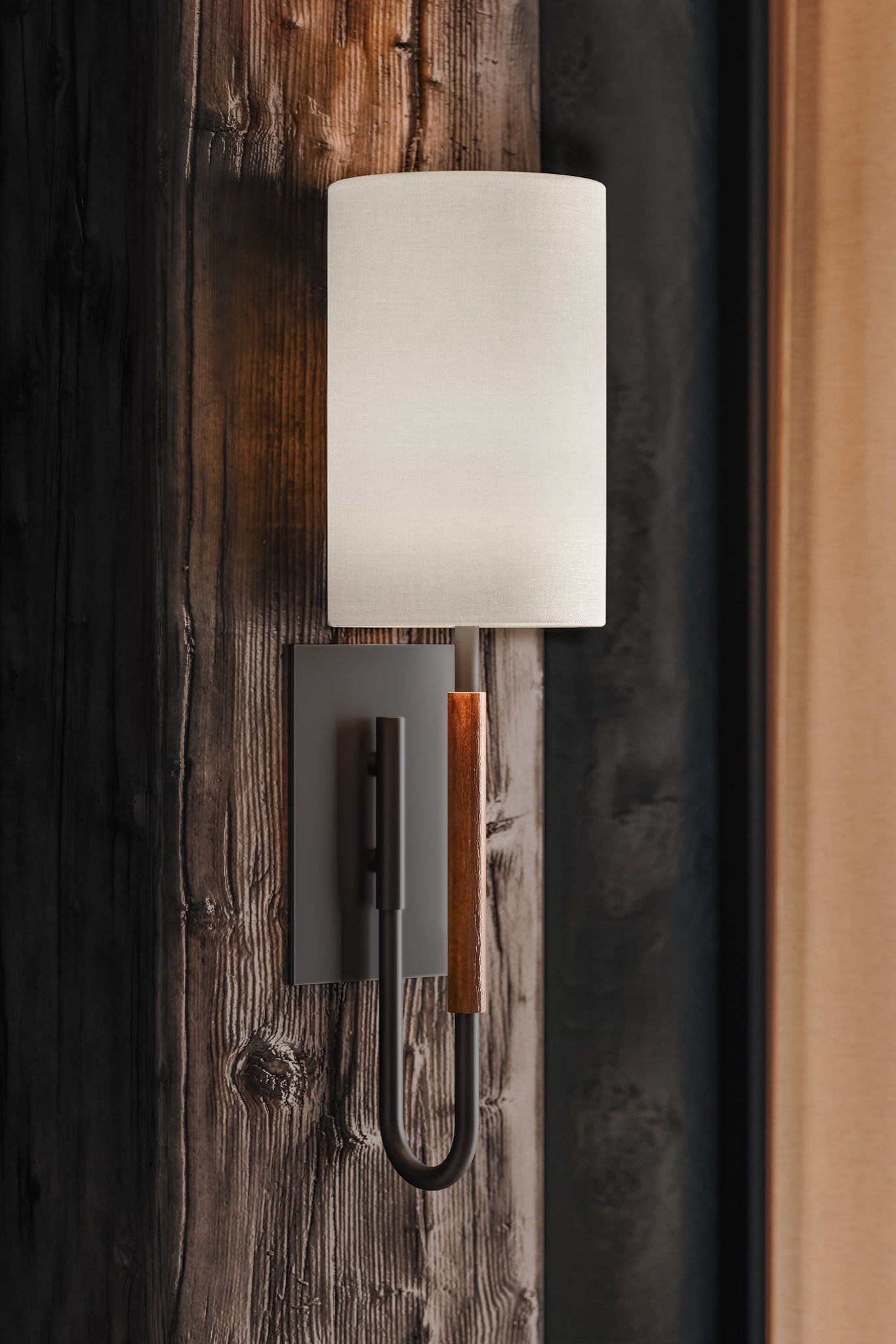 Cosmo Wall Sconce - Lifestyle [B1061-SBK]