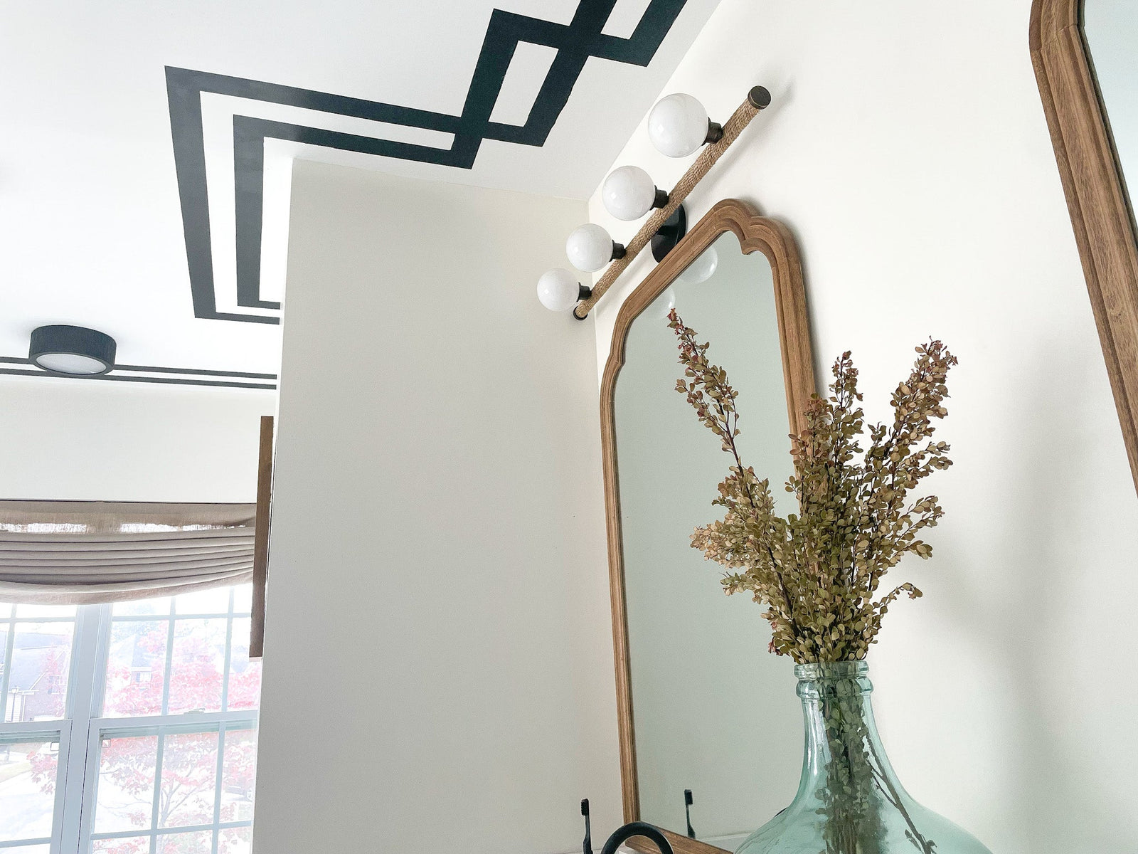 Crispin Flush Mount de 9.5"