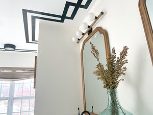 Crispin Flush Mount 9.5" - Lifestyle [6209-OB]
