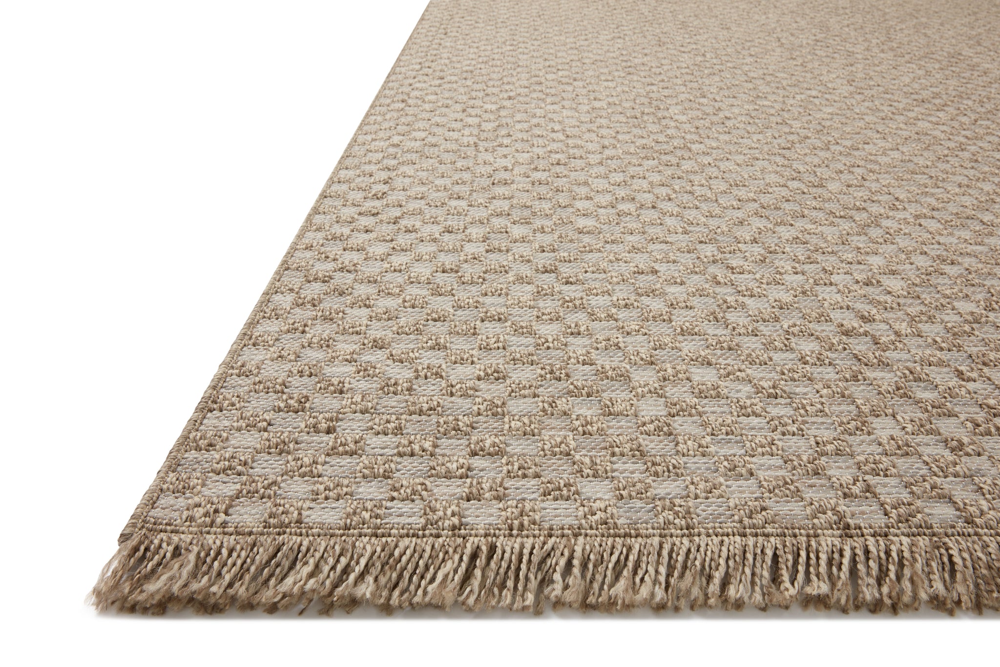 angle view of Dawn Natural luxury Rug