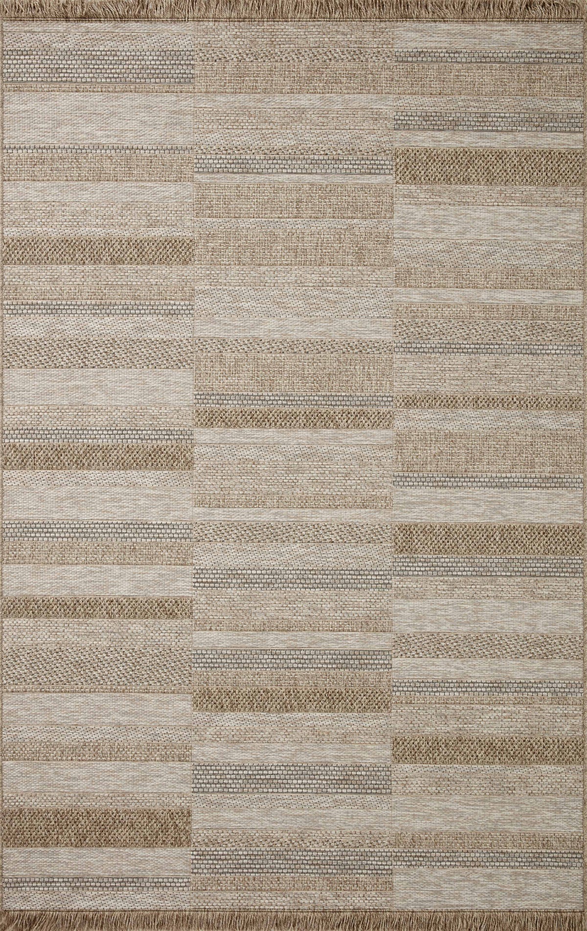front view of Dawn Natural luxury Rug