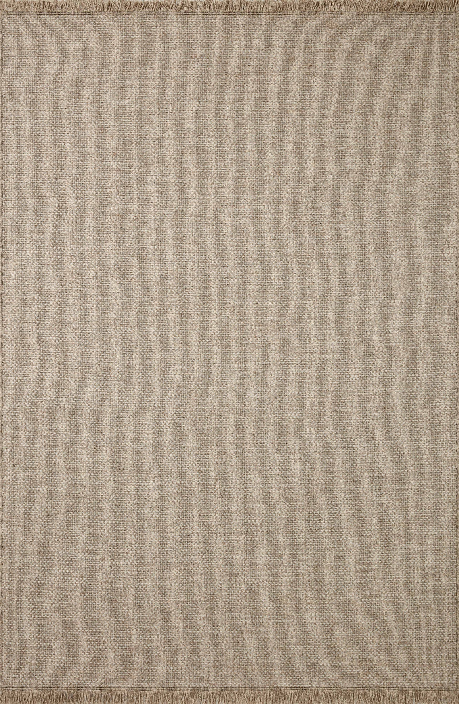 front view of Dawn Natural luxury Rug