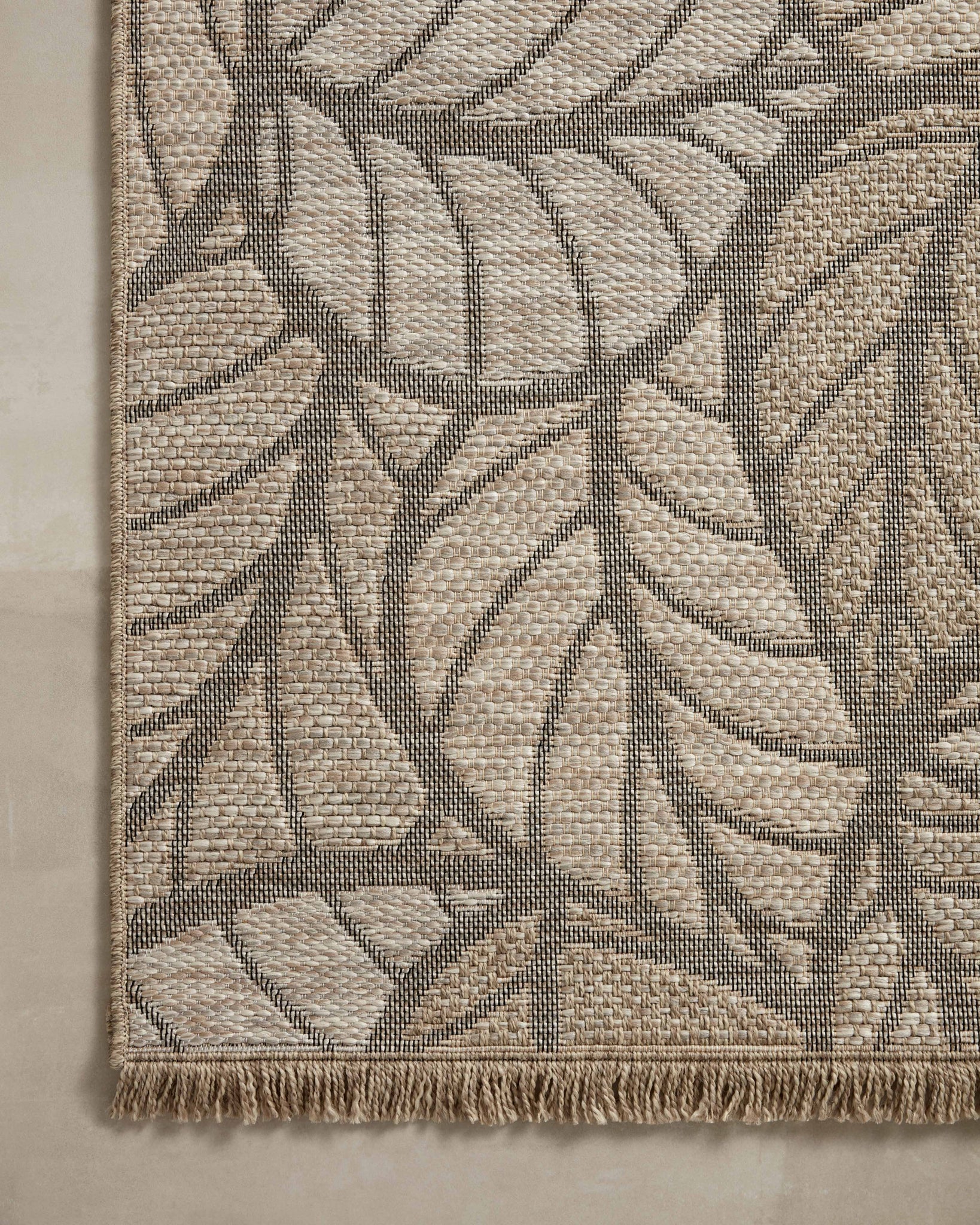 detail view of Dawn Natural luxury Rug