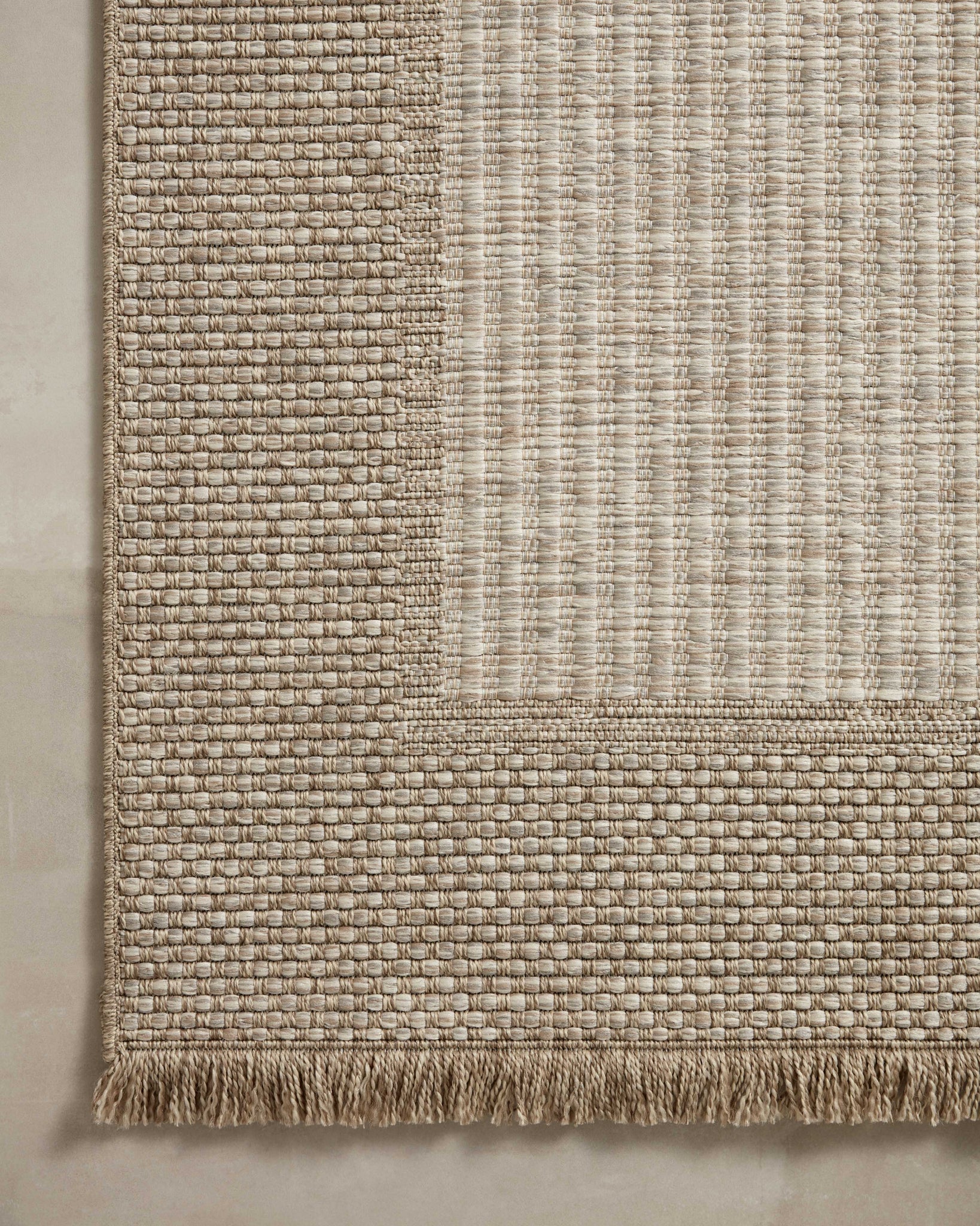 detail view of Dawn Natural luxury Rug