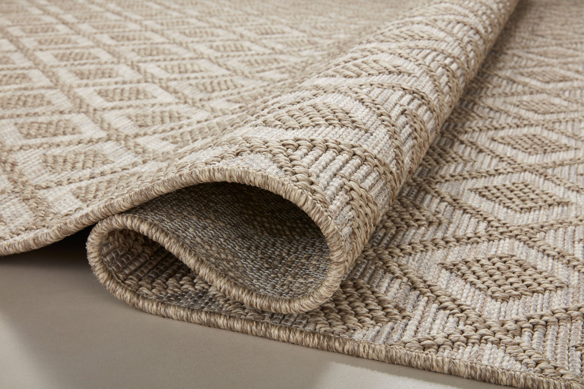 detail view of Dawn Natural luxury Rug