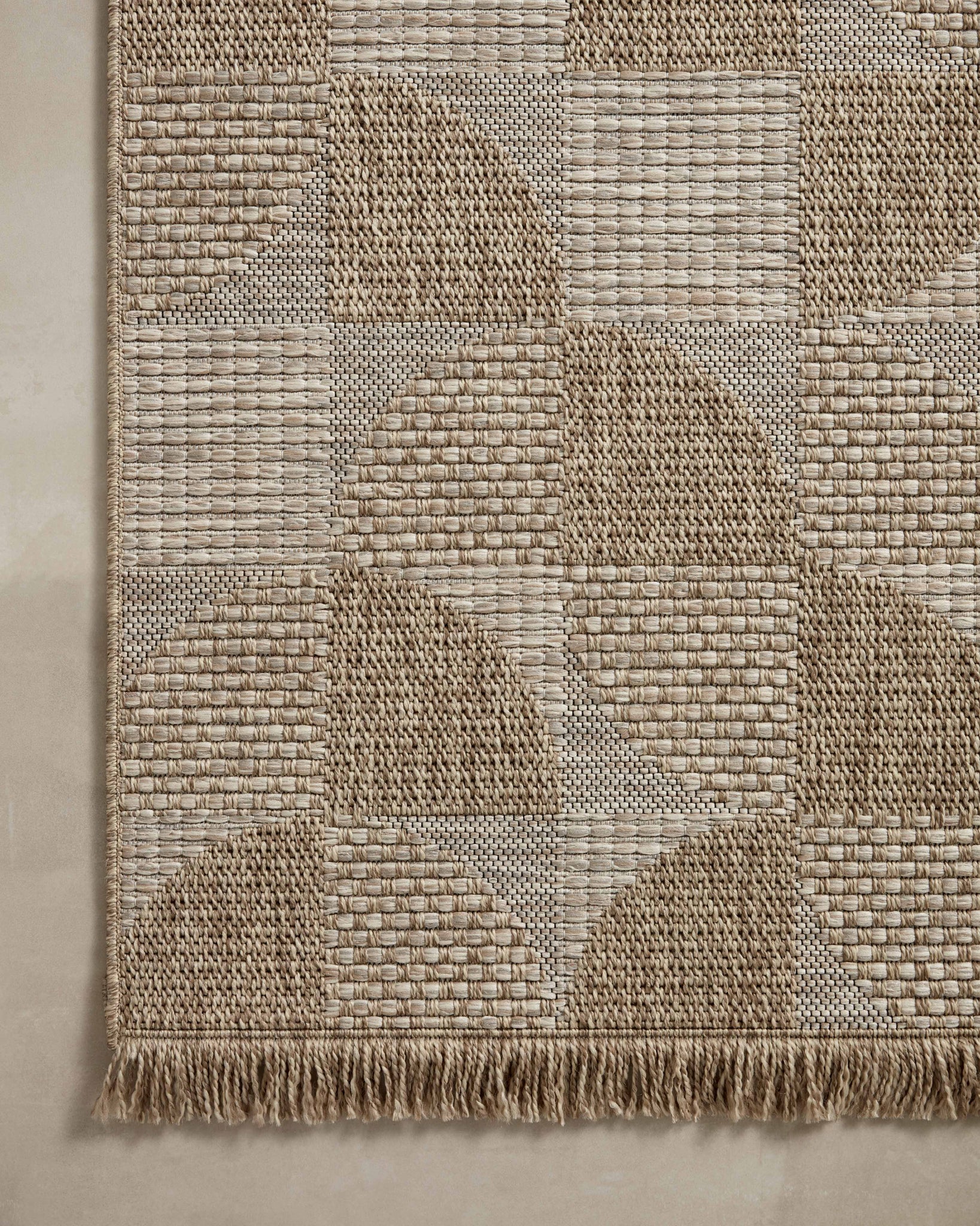 detail view of Dawn Natural luxury Rug