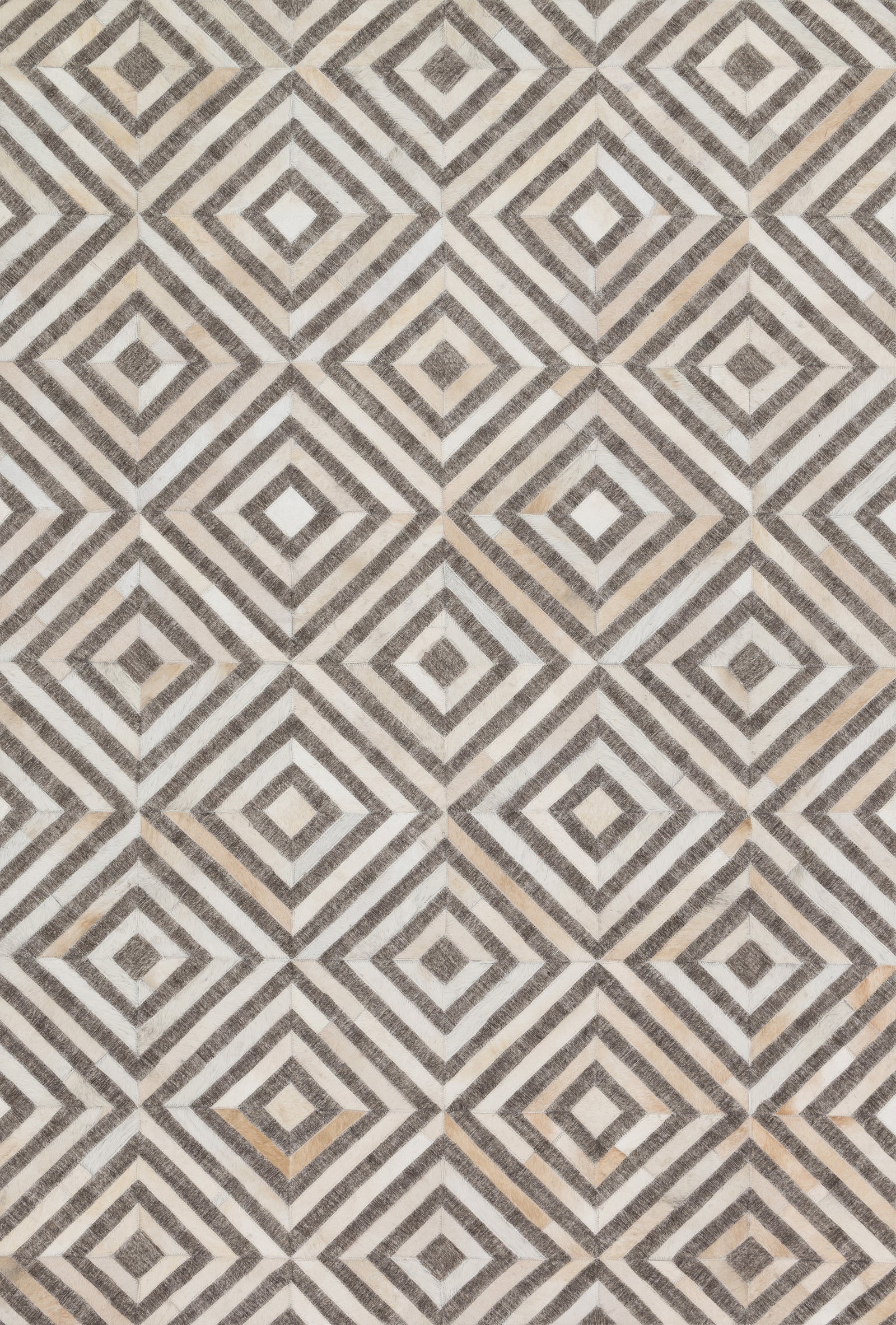 front view of Dorado Taupe / Sand luxury Rug