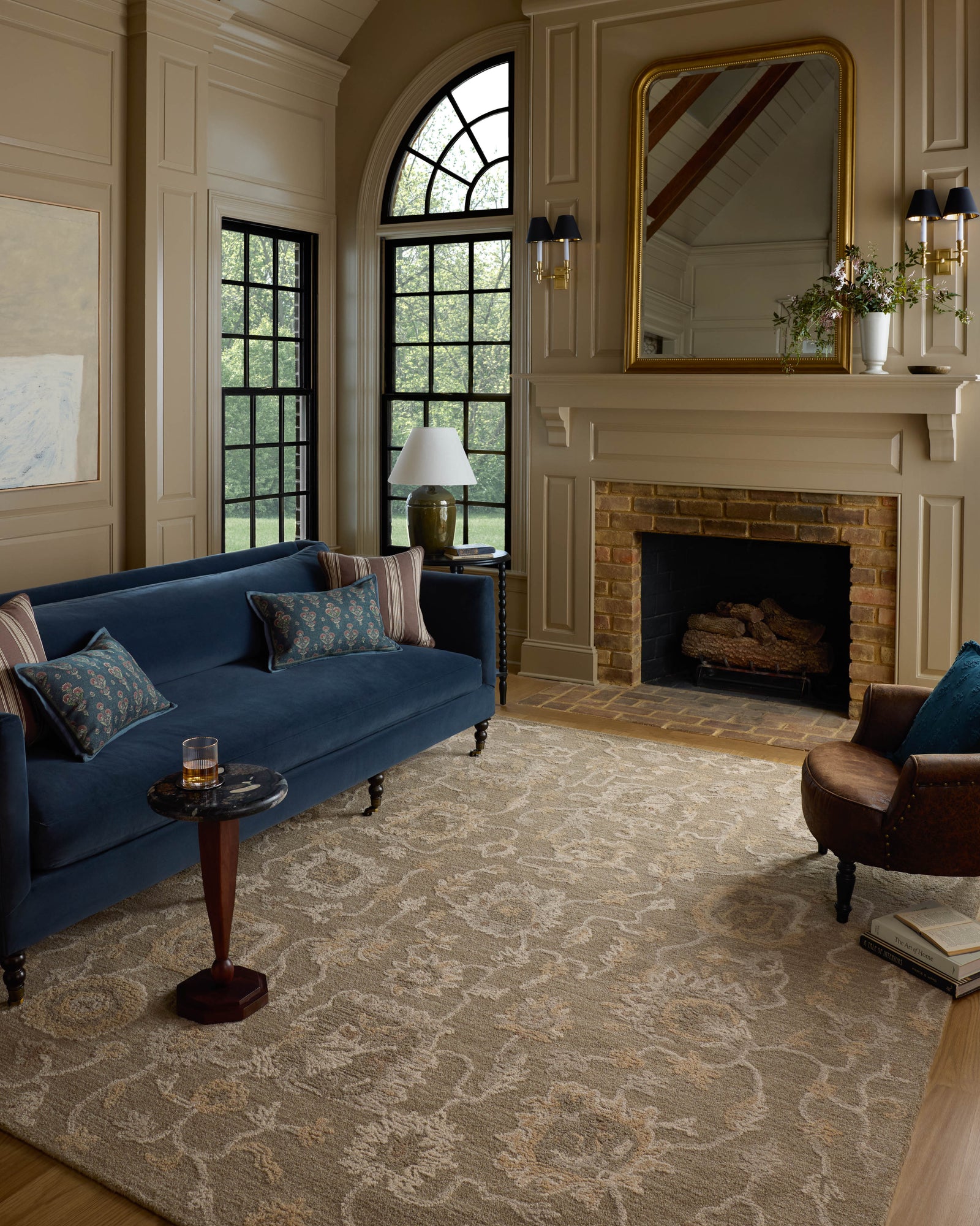 Dorothea Oak / Natural — a Loloi rug at Laurie Yapp Home.