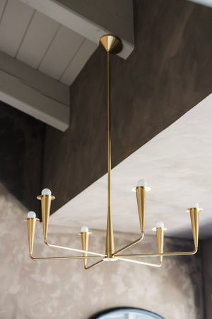 Danna Chandelier 39.75" - Lifestyle [H791806-AGB]