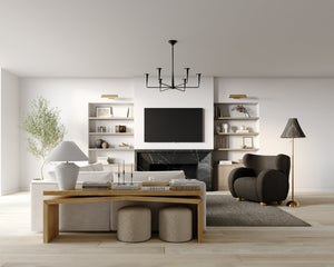Danna Chandelier 39.75" - Lifestyle [H791806-OB]