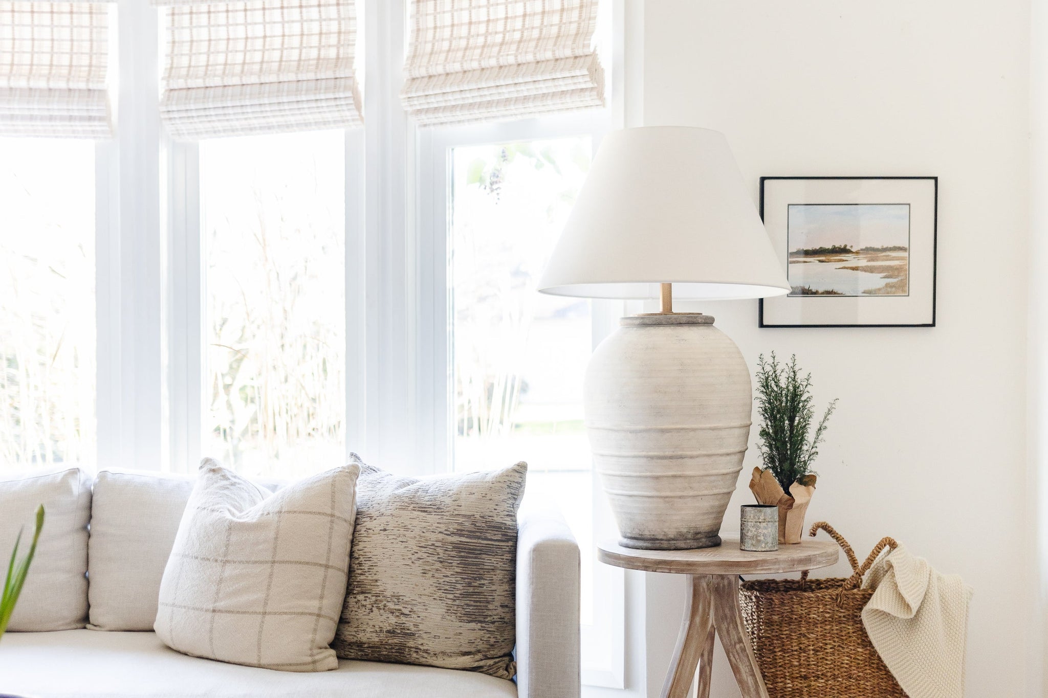 Decatur Table Lamp - Lifestyle [L1371-ASH]