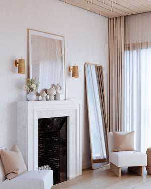 Delran Wall Sconce - Lifestyle [9110-AGB]