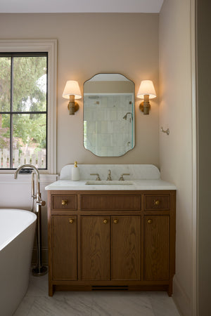 Denton Wall Sconce - Lifestyle [B1513-PBR]