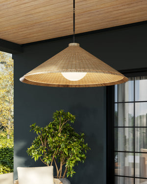 Devlin Pendant 44" - Lifestyle [F3344-BRZ]