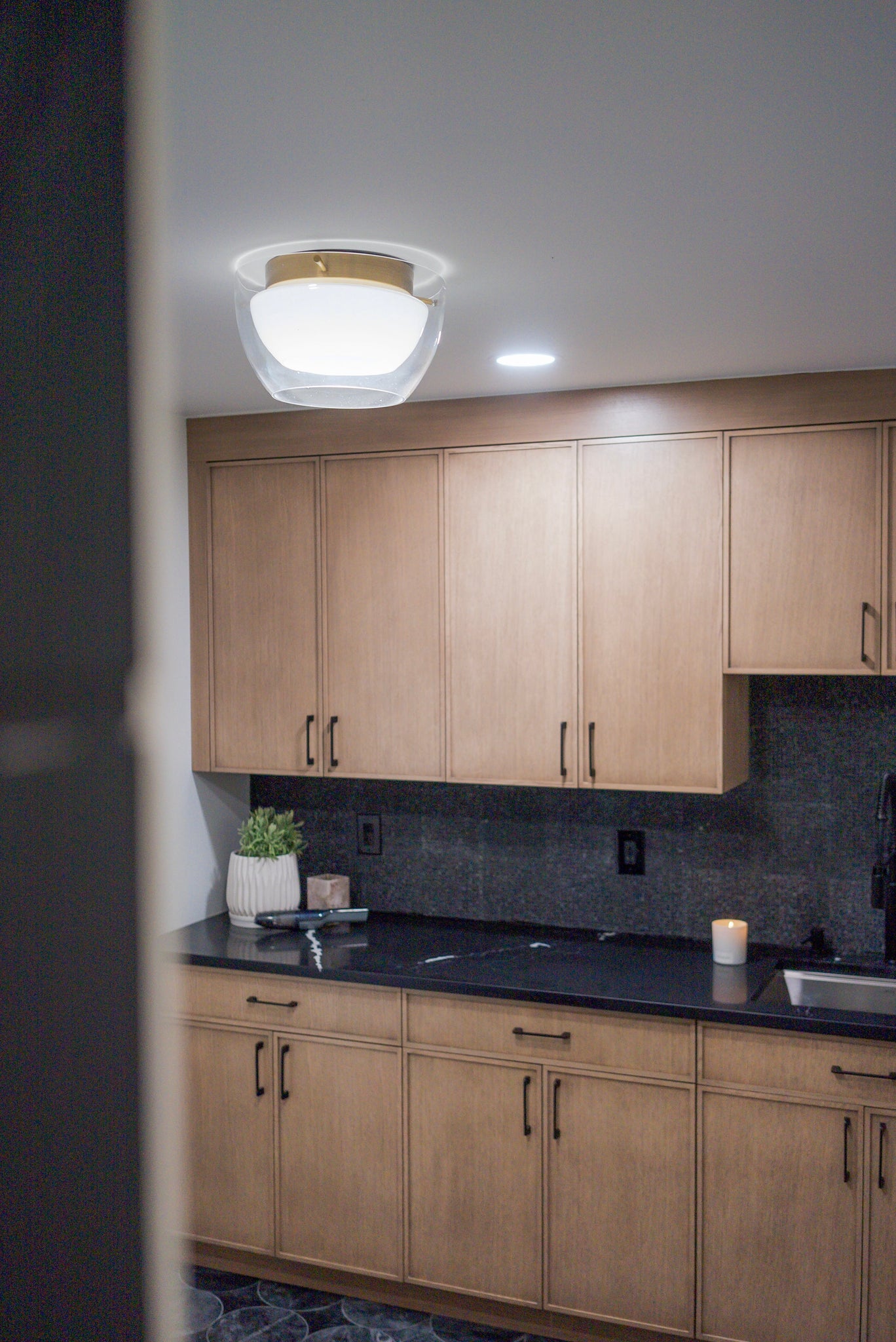 Dutton Flush Mount - Lifestyle [C5114-PBR]