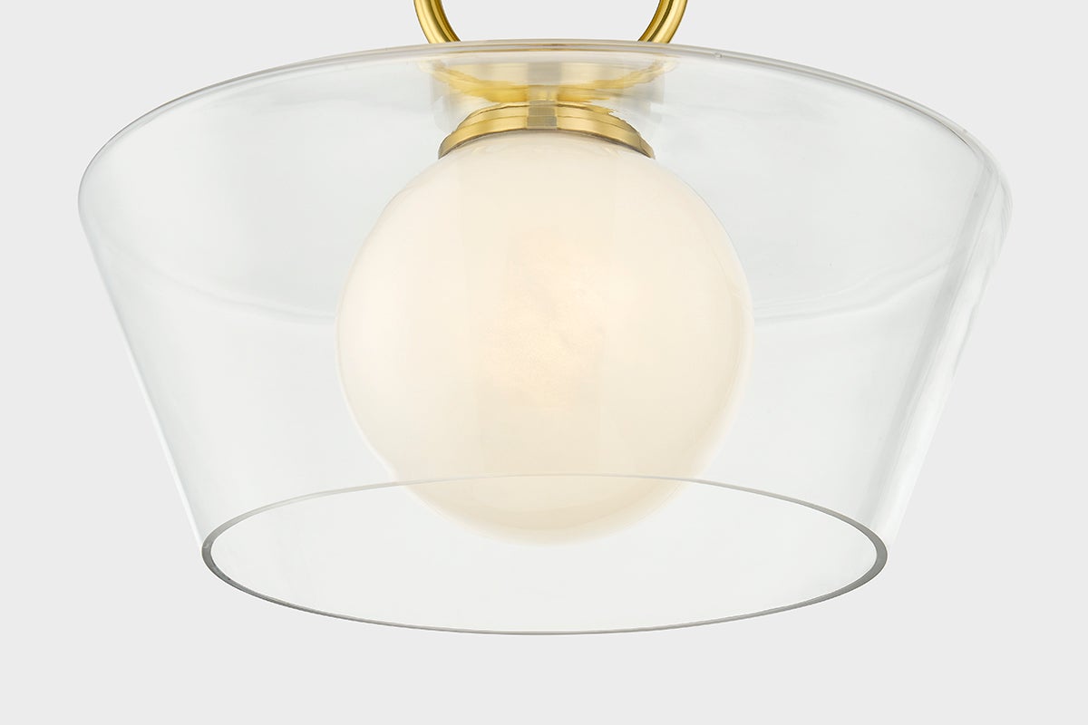 Elmsford Semi Flush - Alt [9517-AGB]