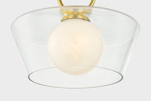 Elmsford Semi Flush - Alt [9517-AGB]
