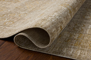 Elora Mushroom / Ochre rug — Loloi
