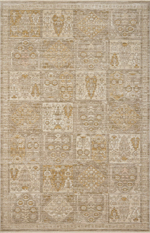 Elora Mushroom / Ochre rug — Loloi