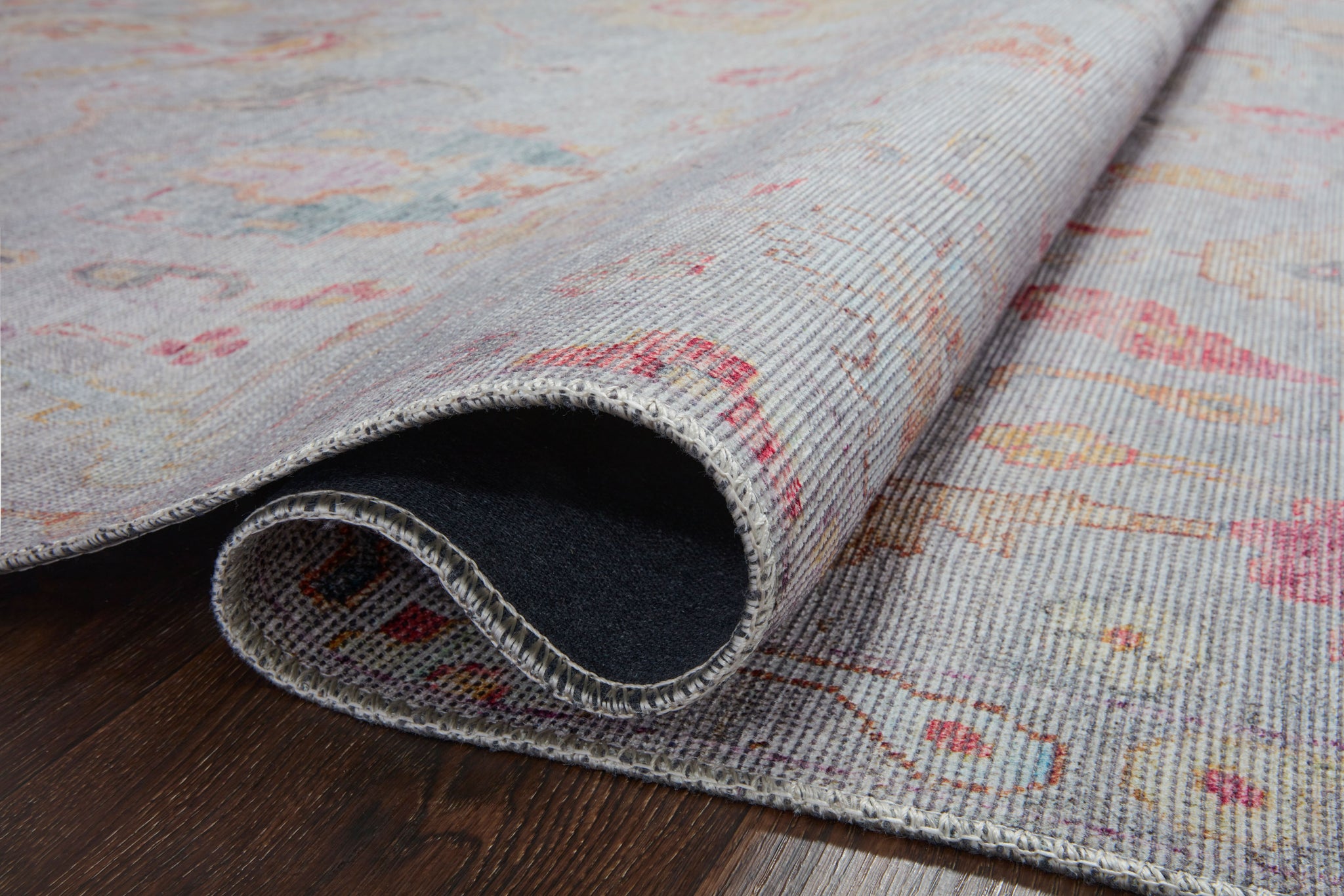 lifestyle view of Elysium Silver / Multi luxury Rug