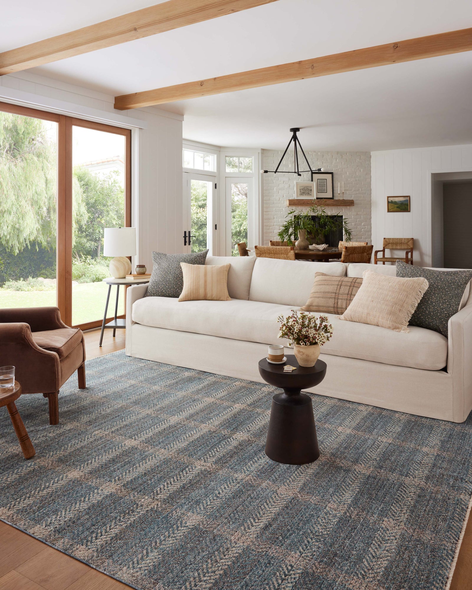 Ember Blue / Beige — a Loloi rug at Laurie Yapp Home.