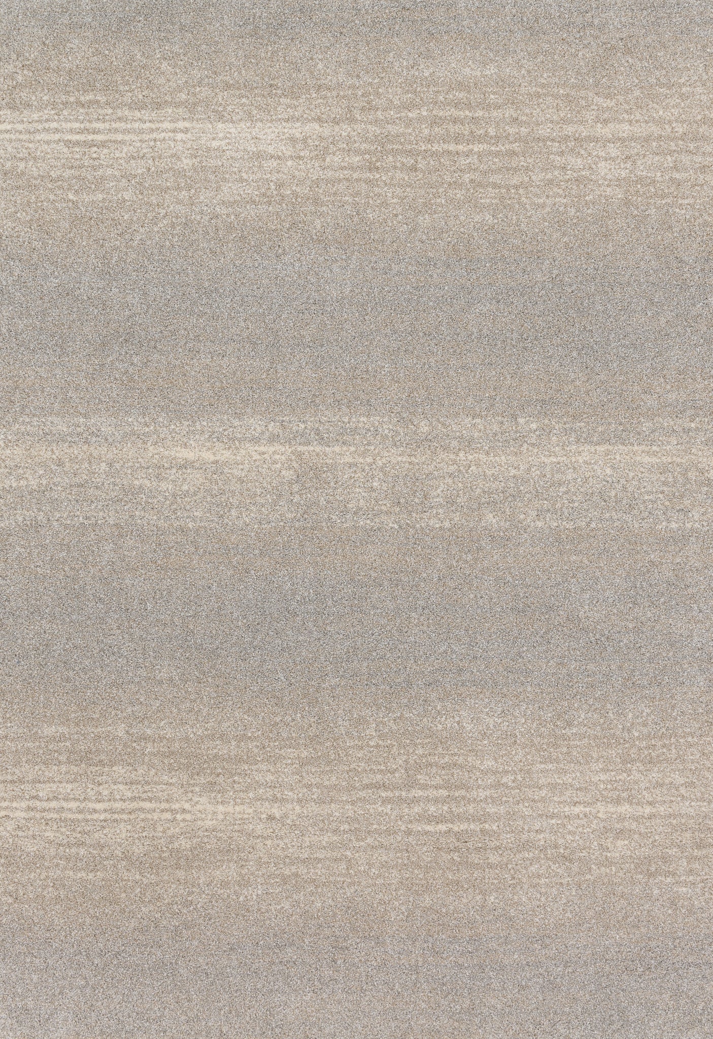 front view of Emory Silver luxury Rug