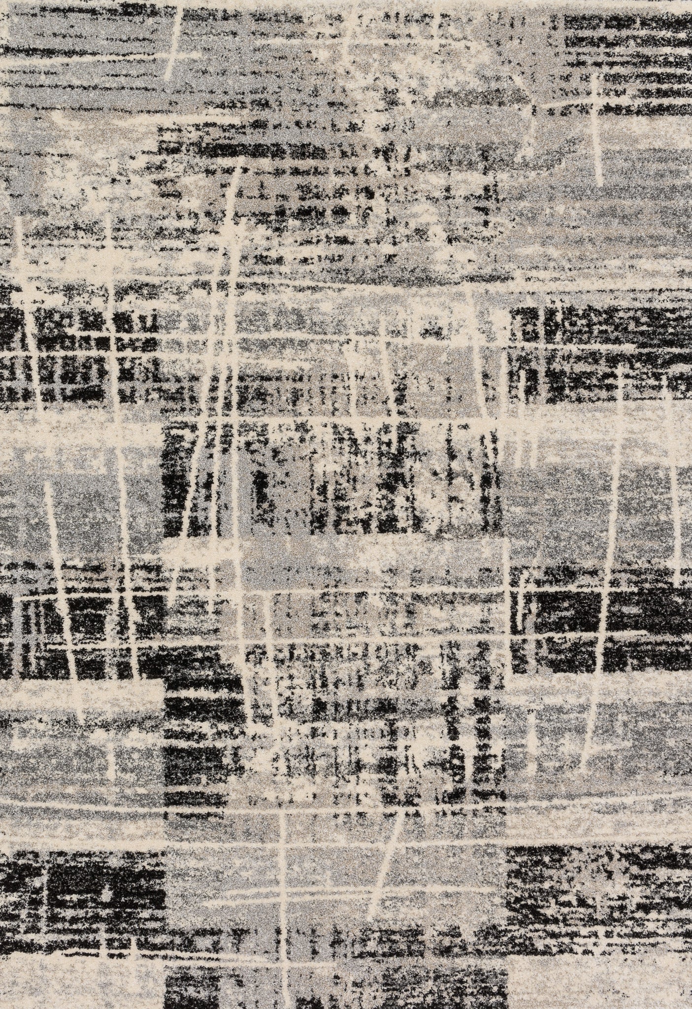 front view of Emory Grey / Multi luxury Rug