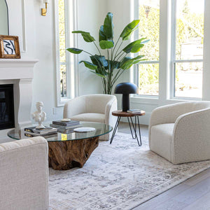 Evita Chair - Cream Boucle