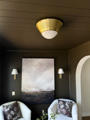 Elsmere Flush Mount - Lifestyle [2731-AGB]