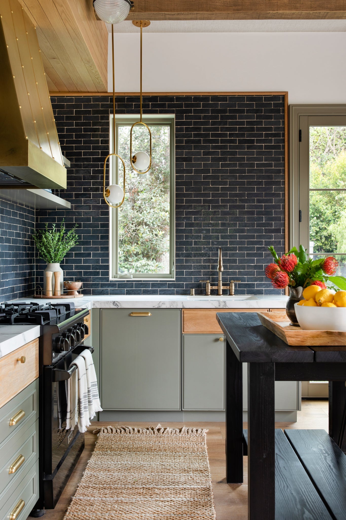 Everley Pendant 13.75" — a Corbett pendant for kitchens, entries, and dining rooms at Laurie Yapp Home.