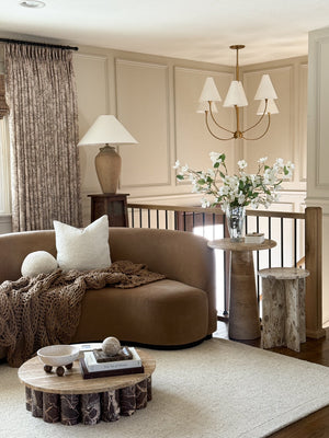 Evermore Chandelier 40.5" - Lifestyle [F1941-PBR]
