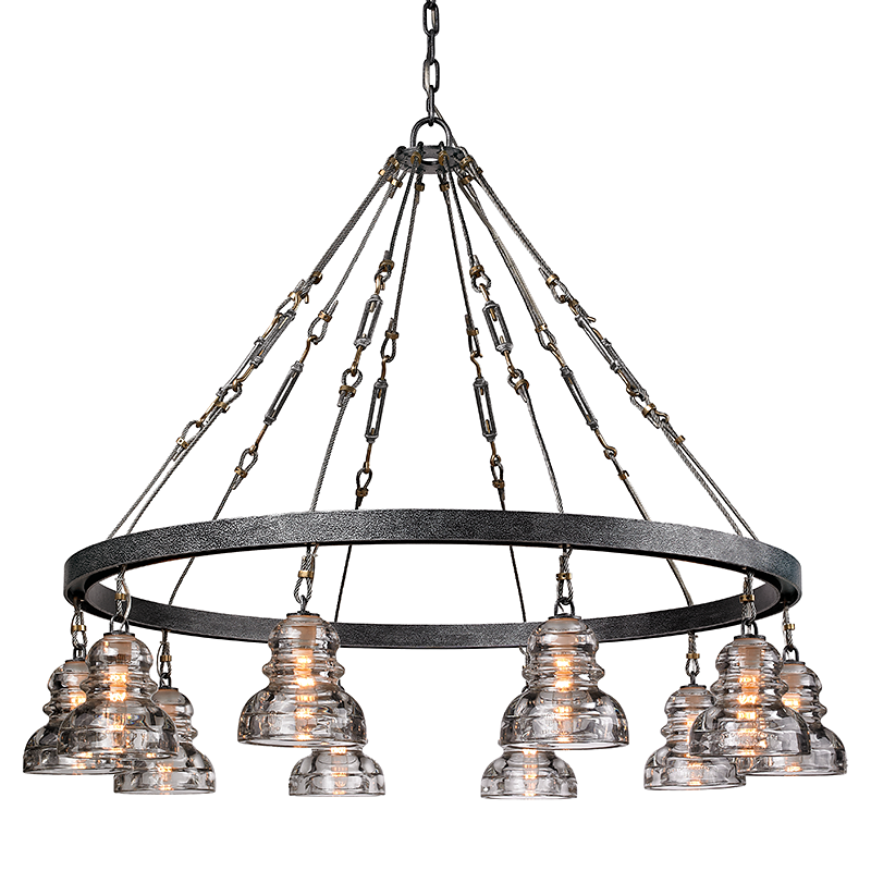 Menlo Park Chandelier 42.5" x 36"